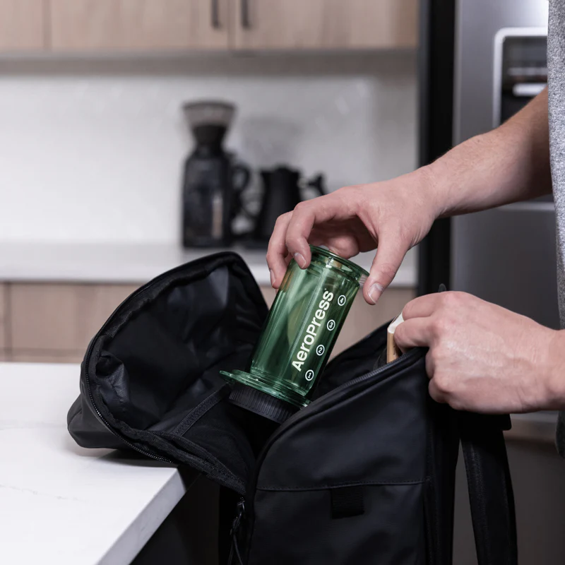 AeroPress Clear Green se 100 filtry