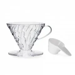 Dripper Hario V60-02 plastový čirý