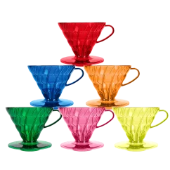 Dripper Hario V60-02 Candy Edition + 40 filtrů