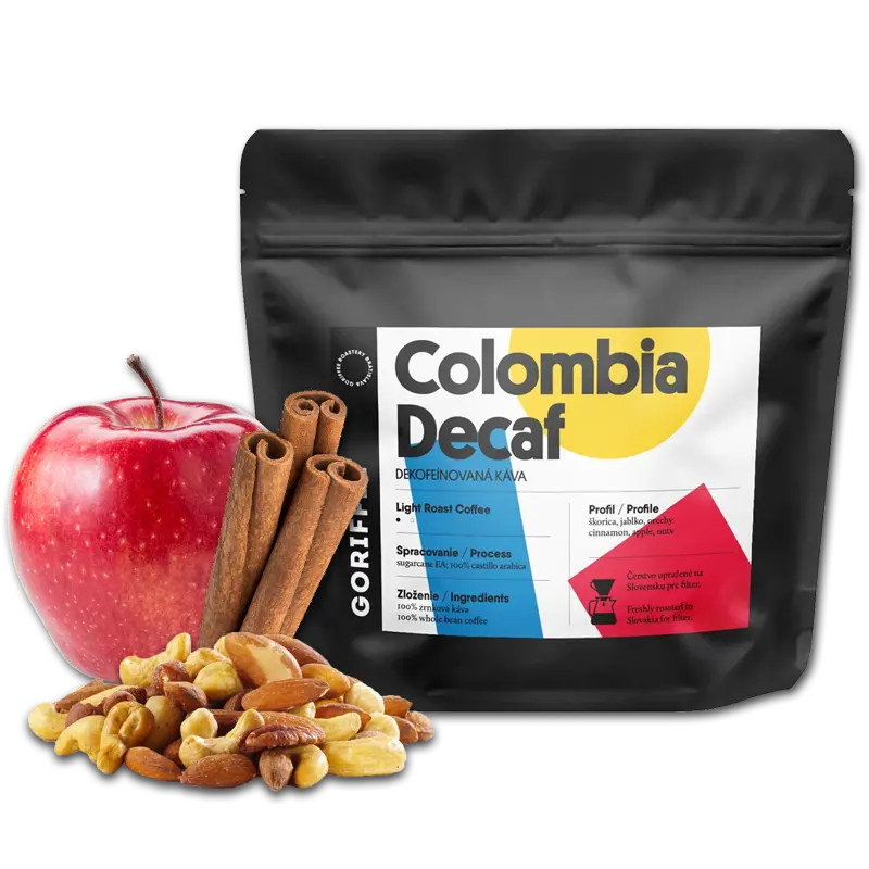 Kolumbie - POPAYÁN DECAF FILTR