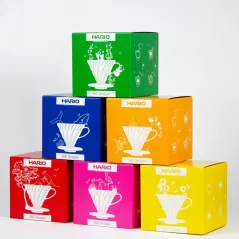 Dripper Hario V60-02 Candy Edition + 40 filtrů