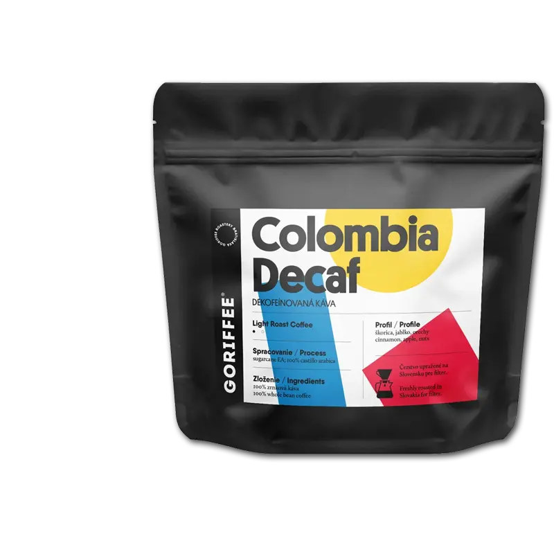 Kolumbie - POPAYÁN DECAF FILTR